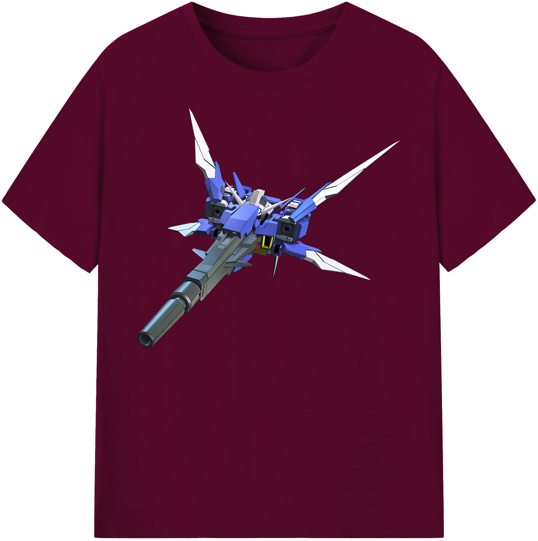 （画像用） 機動戦士ガンダム Mobile Suit Gundam レディースカジュアルプリントTシャツ（綿100％）